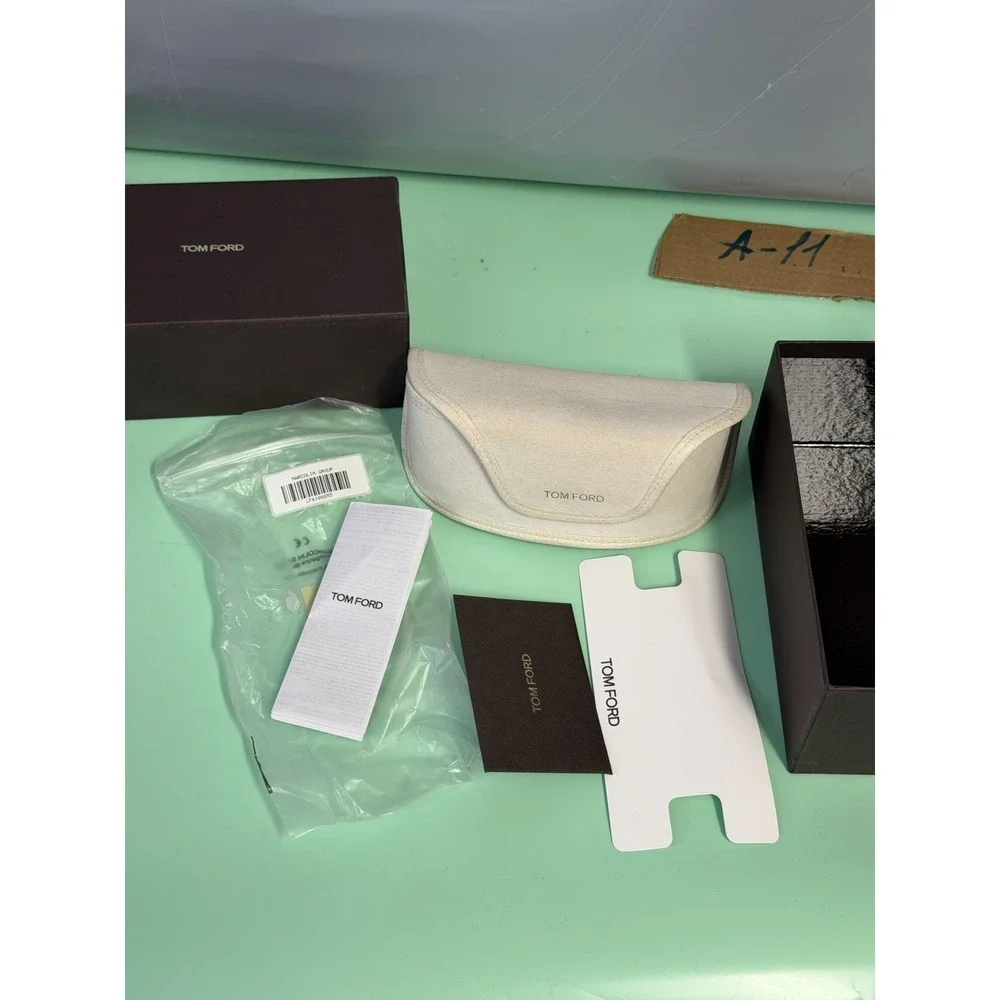 Tom Ford Sunglasses Case with Box &‎ Accessories - Used - Made in Italy
